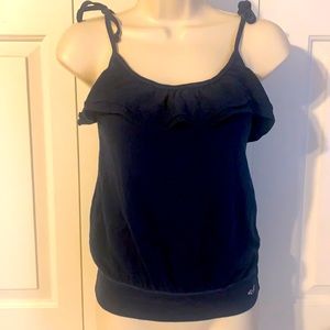 Hollister Ruffled tank top